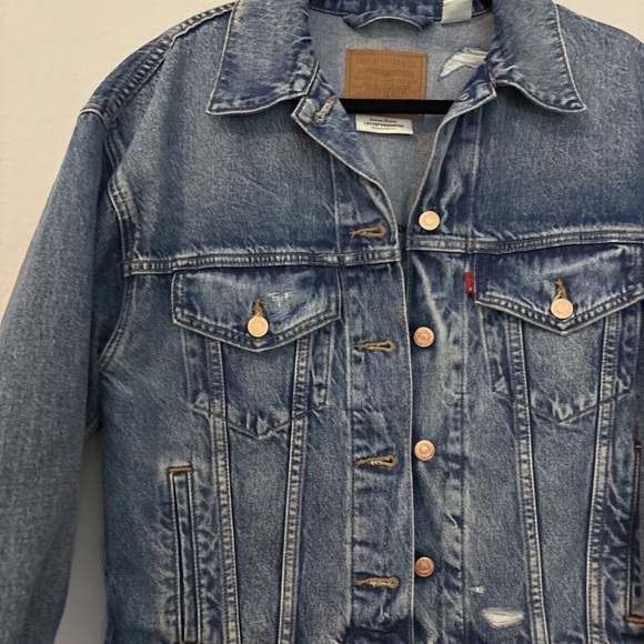 Levi's Premium '90S TRUCKER JACKET Women's Size XS - Picture 4 of 16
